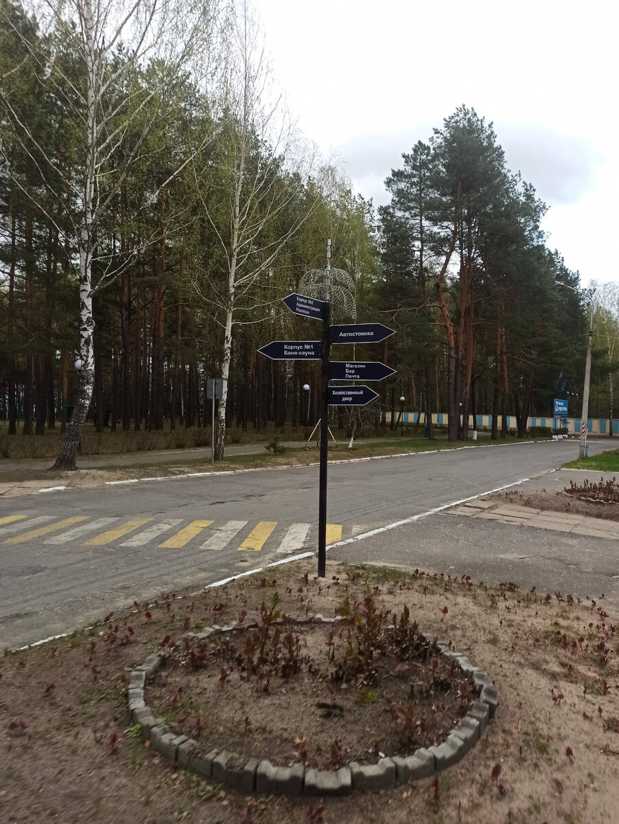 Территория санатория