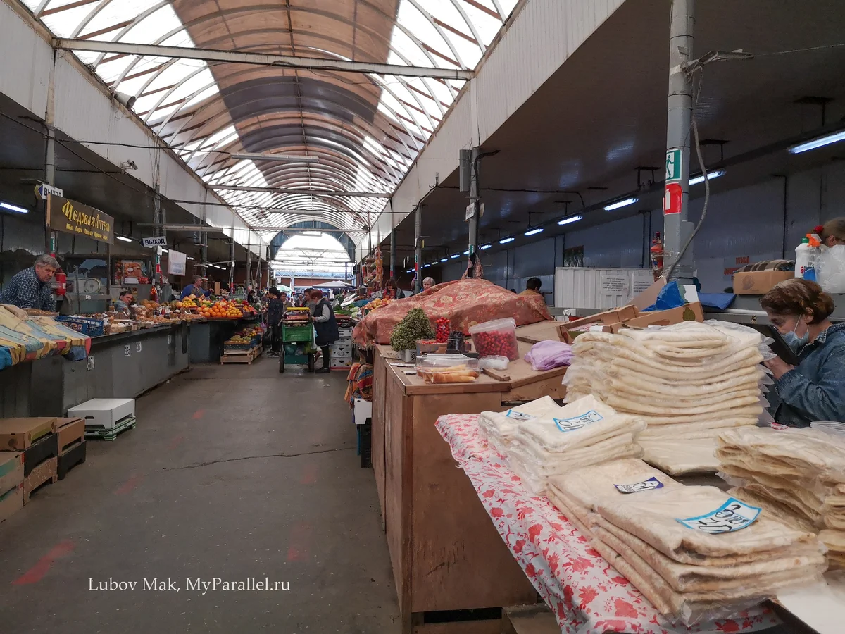 Кооперативный рынок в Краснодаре, где можно купить колбасу и трусы