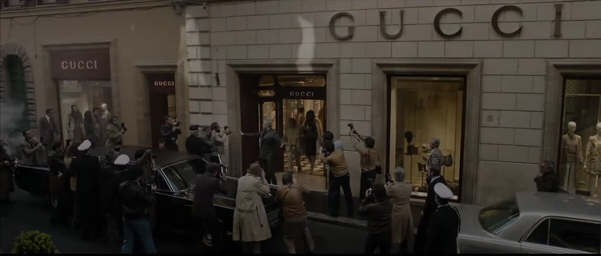 Источник: кадры из трейлера фильма «Дом Гуччи»