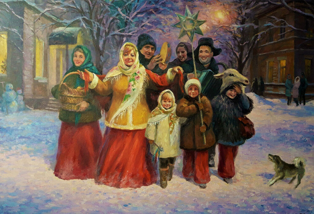 "Пришла Коляда, открывай ворота!"/ © v-pravda.ru