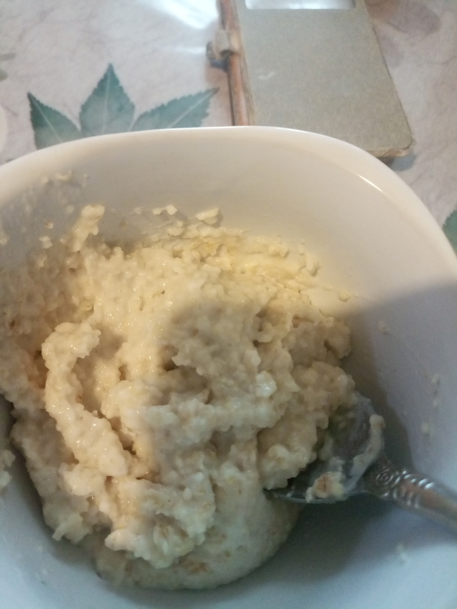 Овсяная каша с творогом