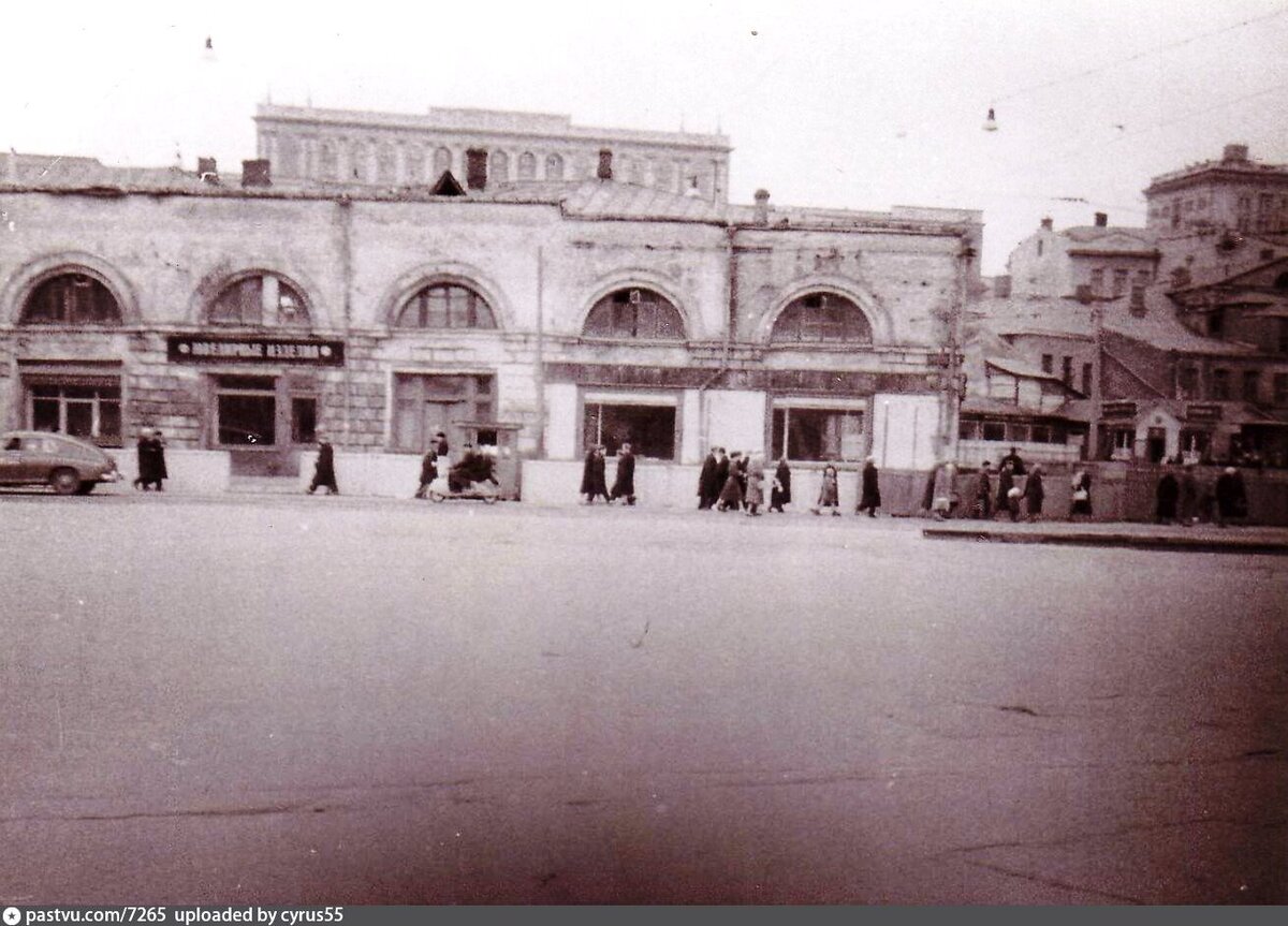воронцовская улица москвы на старых