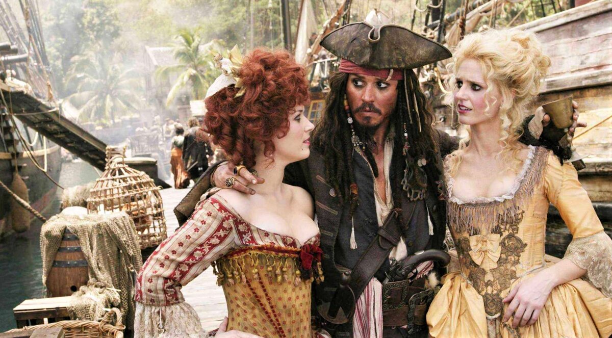 Кадр из фильма "Пираты Карибского моря"