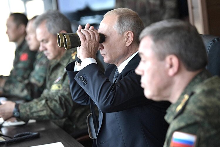 «Логика Путина очень простая. Что он видит? Есть страна, идеология которой строится на противостоянии с Россией. Она непрерывно вооружается»Фото: kremlin.ru