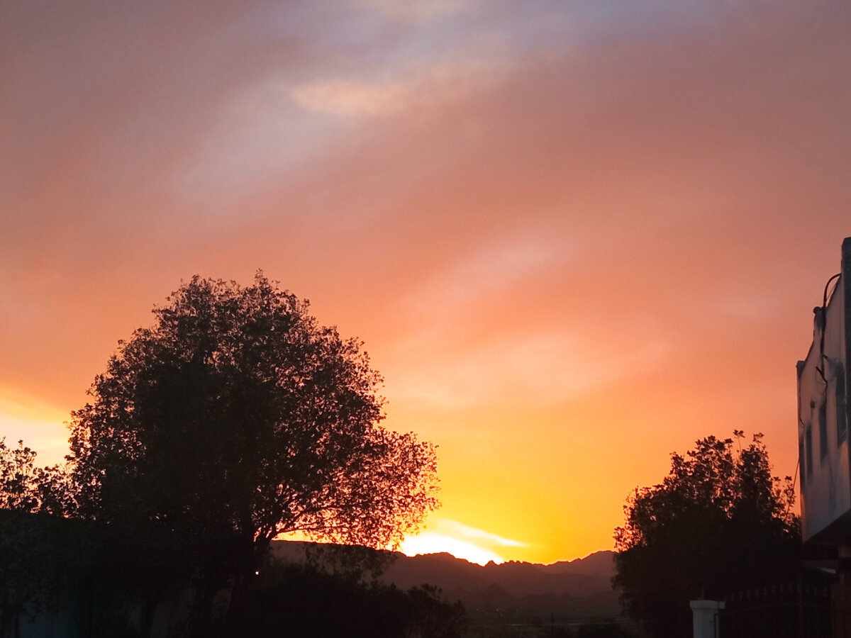 закат в Шарме Вчера, в последний день зимы