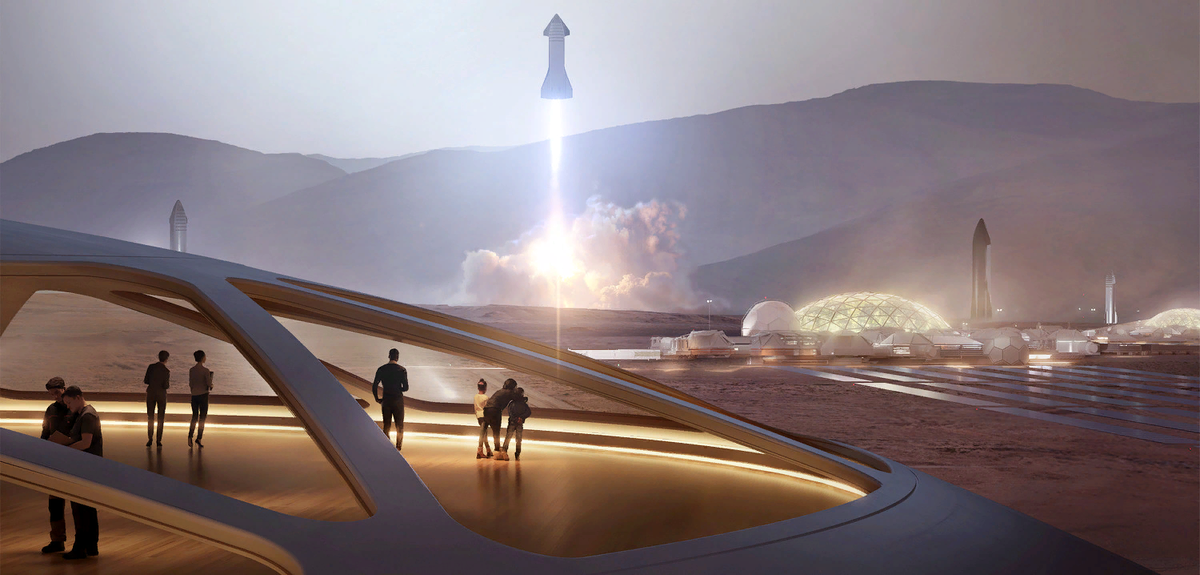 Проект SpaceX в действии
