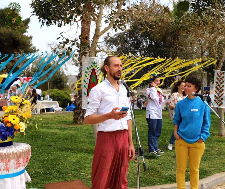 Небольшая речь от Беларуской диаспоры в Греции и о моем проекте "The Tree of Life"