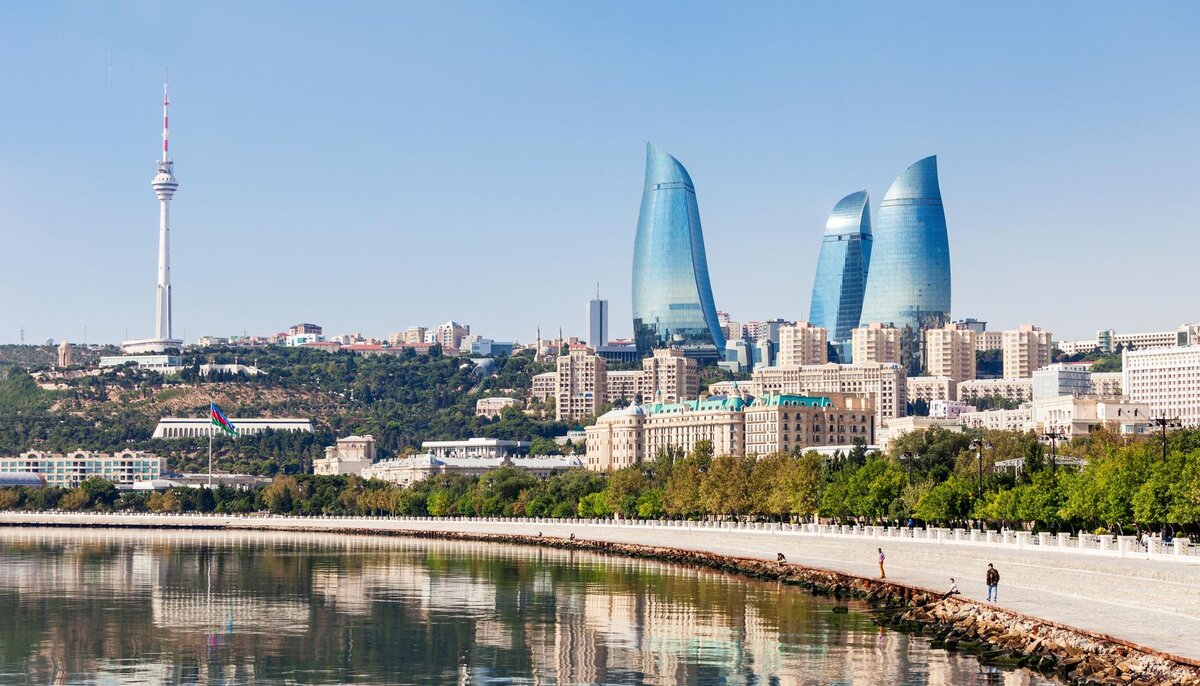 Набережная в Баку