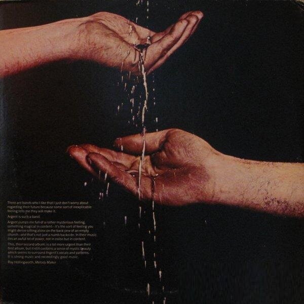 Argent "Ring Of Hands"  LP (1970) back side