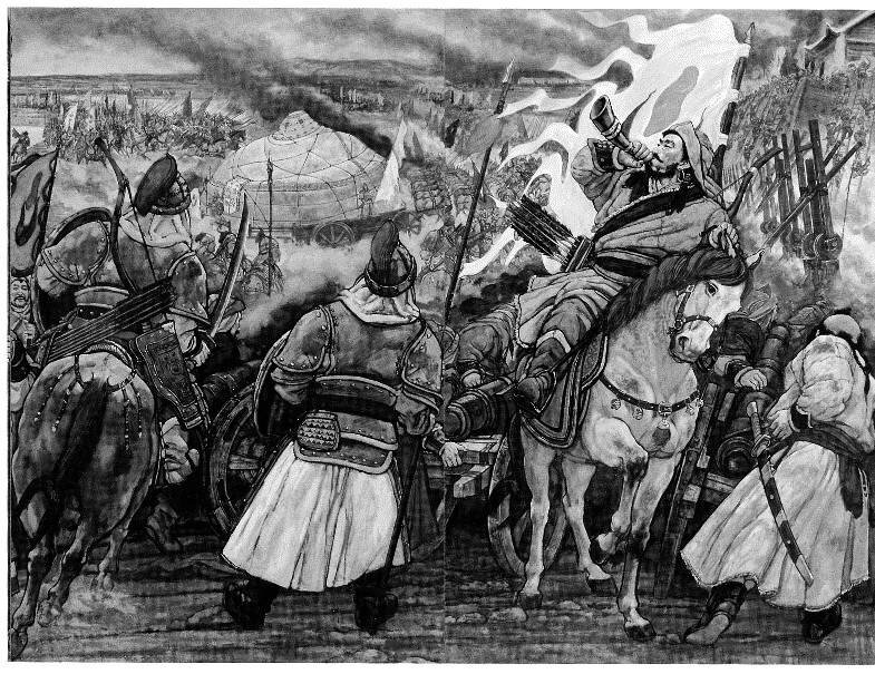     Монголы под стенами Самарканда  фото из topwar.ru