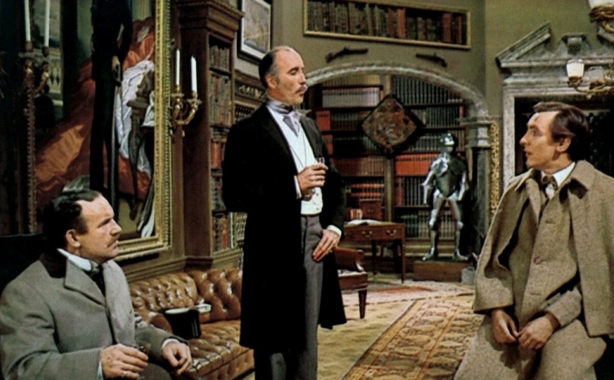 Кадр из фильма "Частная жизнь Шерлока Холмса" (1970)