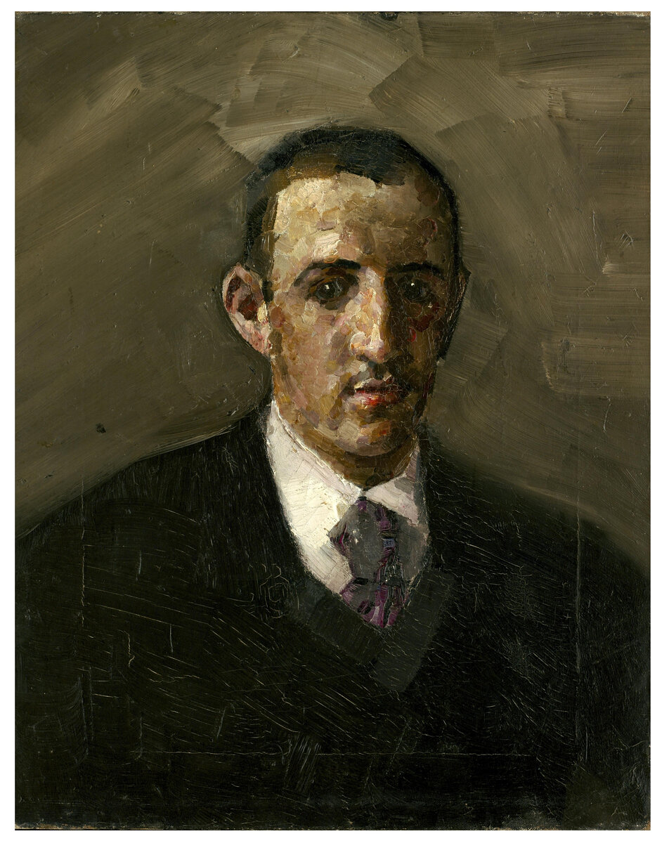 М.А. Врубель. Портрет Всеволода Саввича Мамонтова. Около 1891. Холст, масло. Вологодская областная картинная галерея