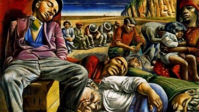    Антонио Берни. Безработица. 1934