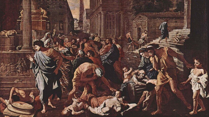     «Чудо ковчега в храме Дагона», Никола Пуссен, 1630 год  Wikimedia Commons/Public Domain