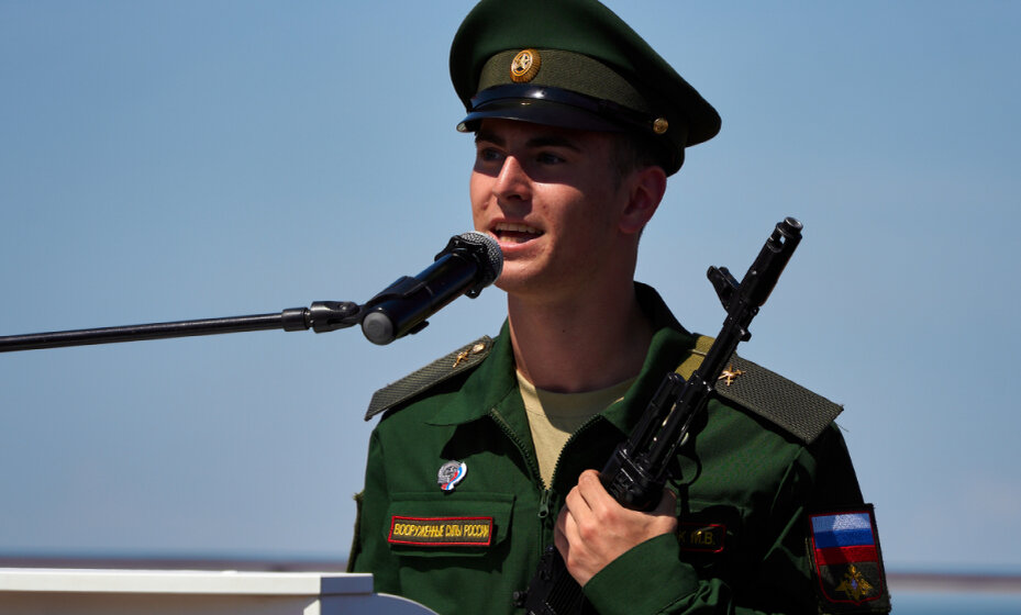    Фигурист Кондратюк принял военную присягу. А повестку получили его товарищи по сборной России Фото: ЦСКА