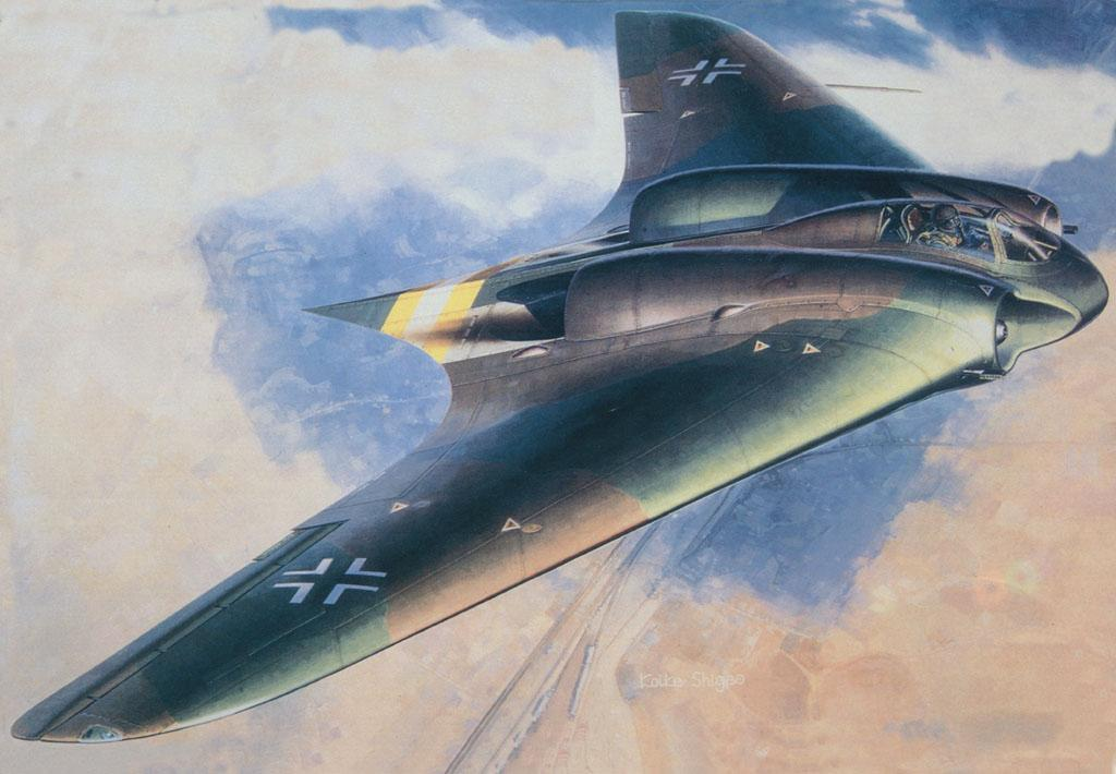 1 2 3 самолет. Летающее крыло Horten ho 229. Самолет братьев Хортенов go-229a. Horten ho 229 стелс-бомбардировщик. Horten ho IX (также Gotha go 229).