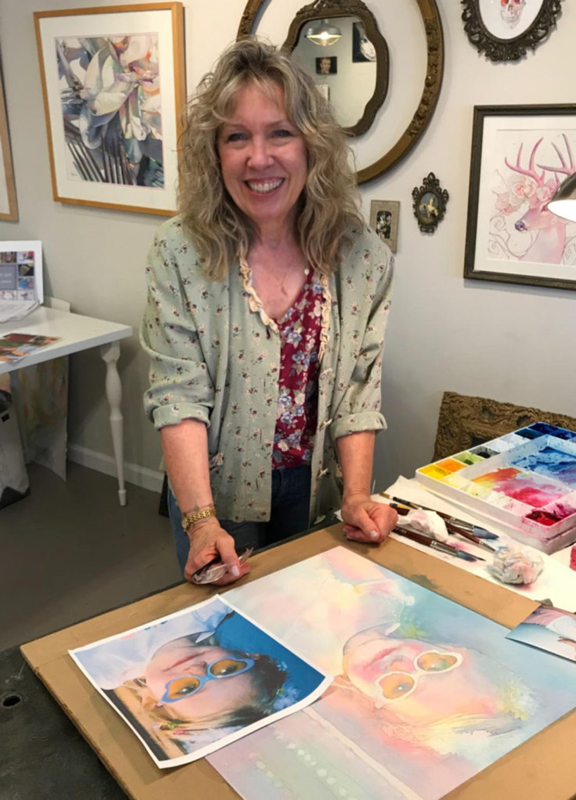 Джинни Водден. Преподавание алхимии в Камерон-парке, Калифорния, май 2019 г. http://www.jeannievodden.com/about-jeannie/
