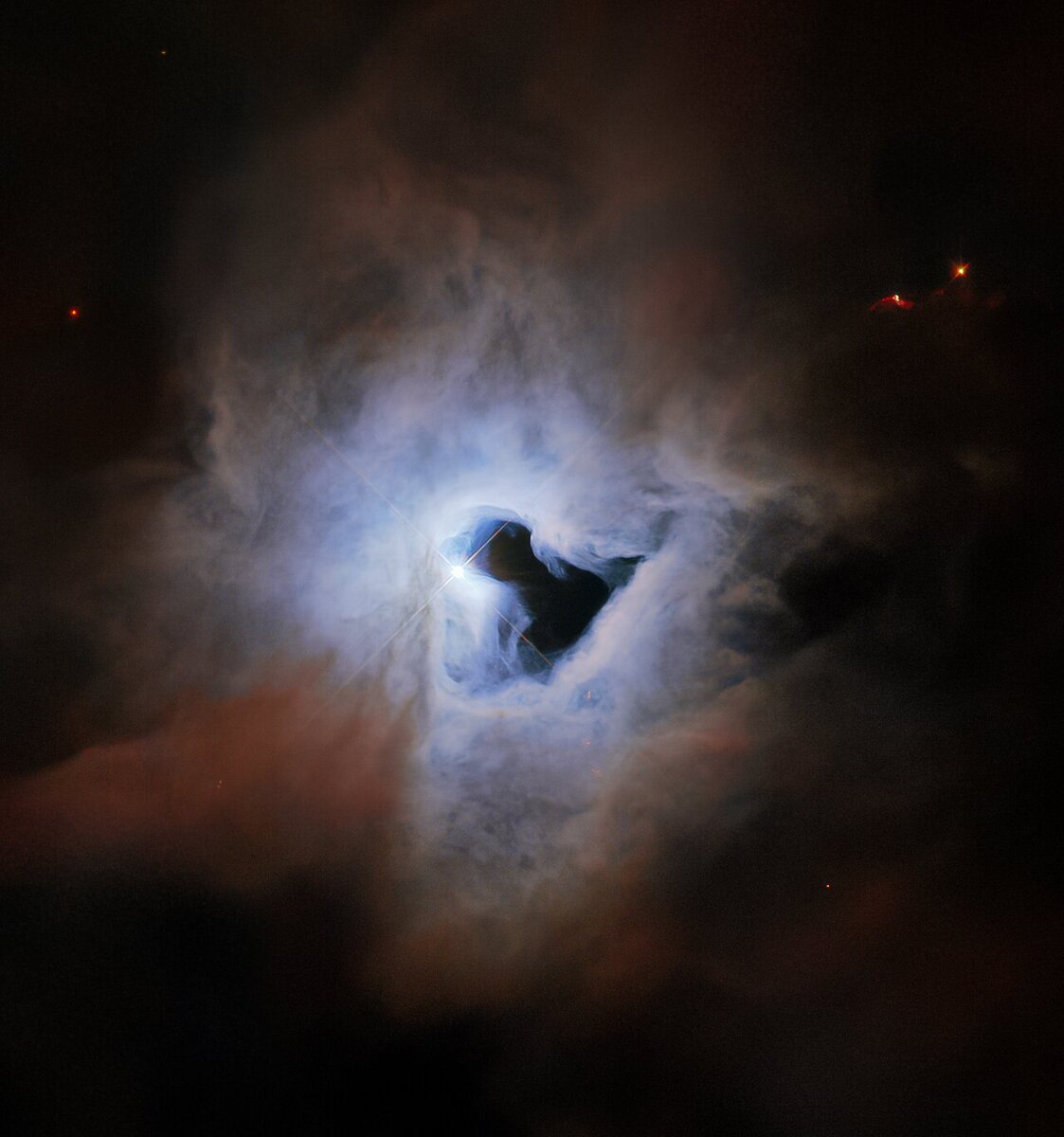 Туманность NGC 1999. Источник: ESA/Hubble & NASA, ESO, K. Noll