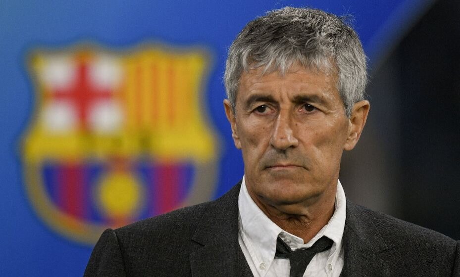    Кике Сетьен на посту главного тренера «Барселоны». Фото: Global Look Press