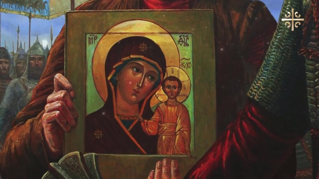 Освобождение Москвы с Казанской иконой Божией Матери