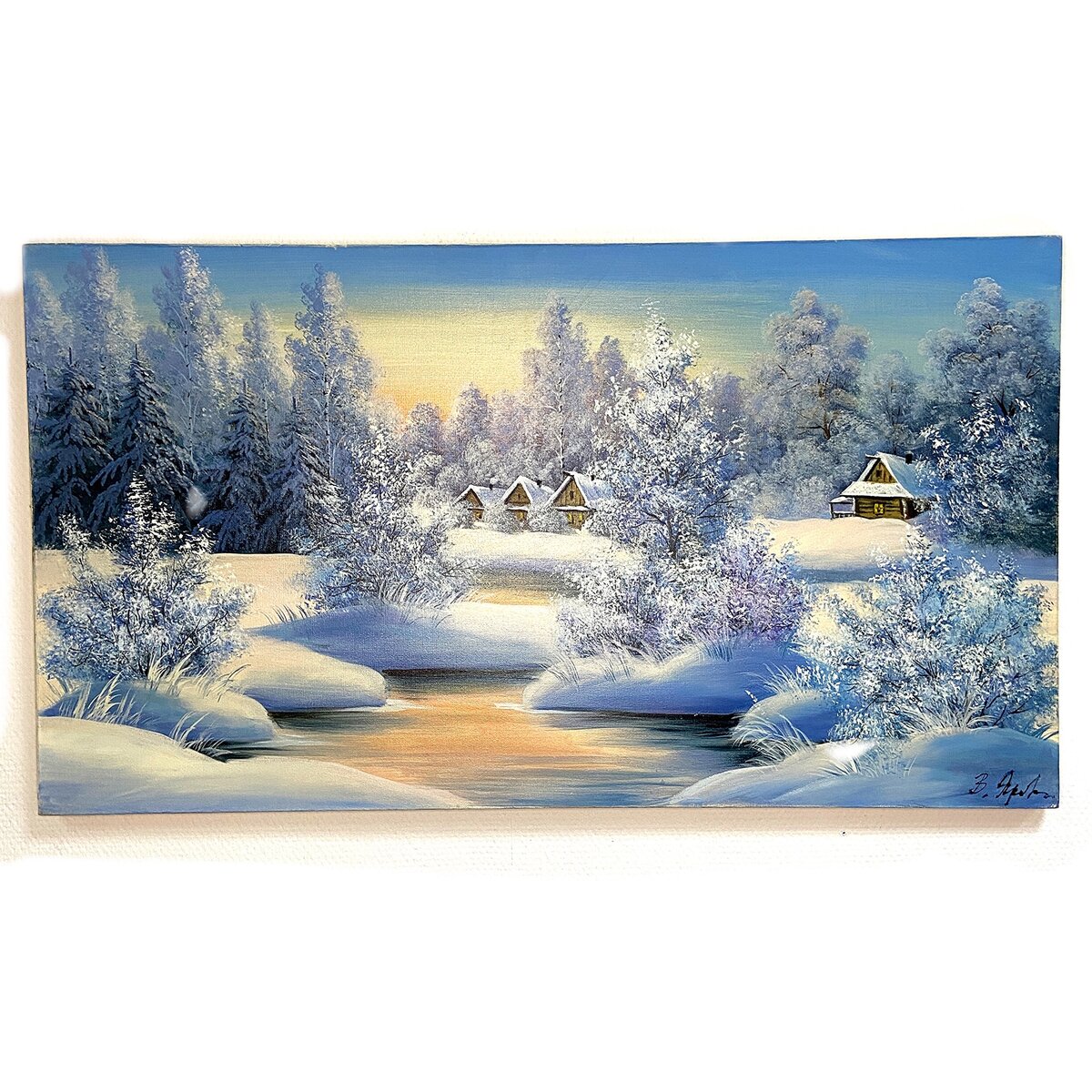 Продаётся в нашей студии. Холст на подрамнике, масло. Размер 50*90 (7800 руб) 