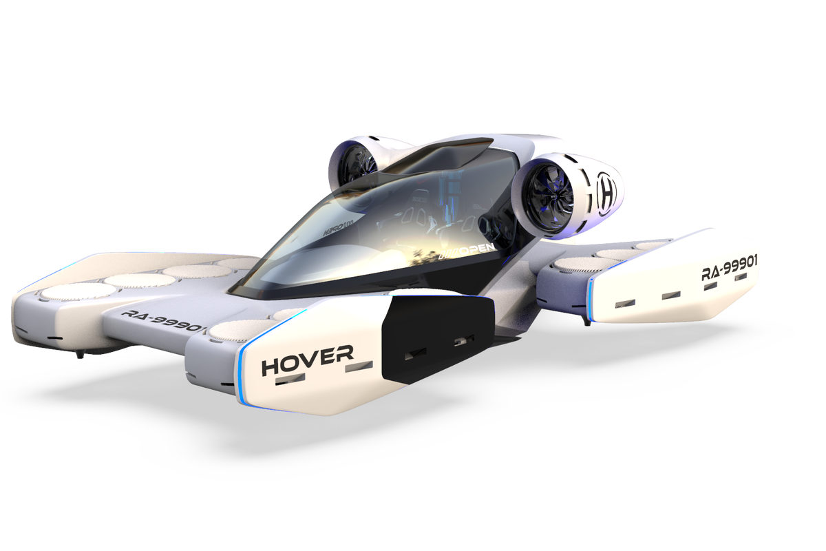     Российское аэротакси Hover может стать коммерчески доступным уже через 2 года