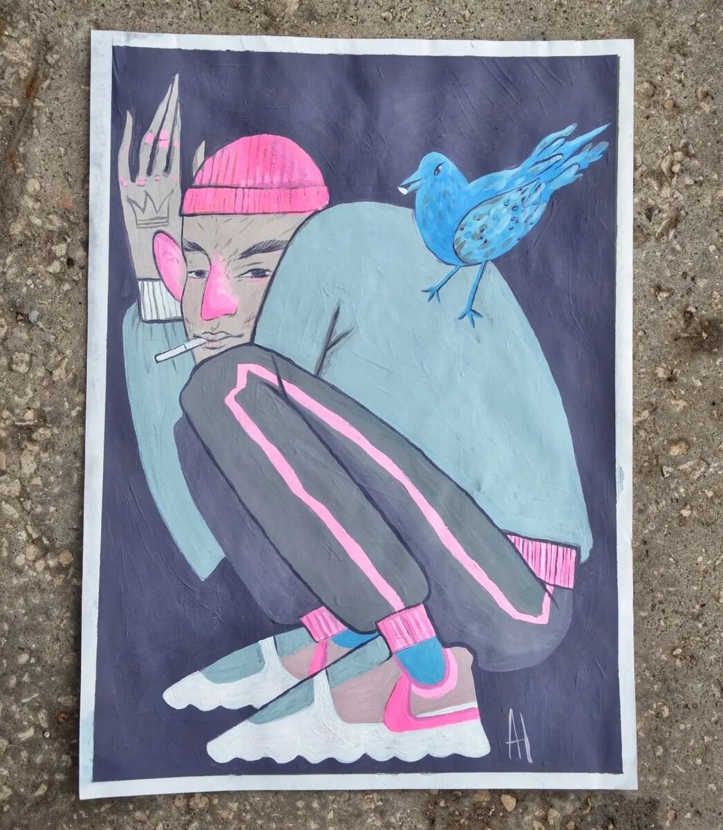 Гамлет с синей птицей