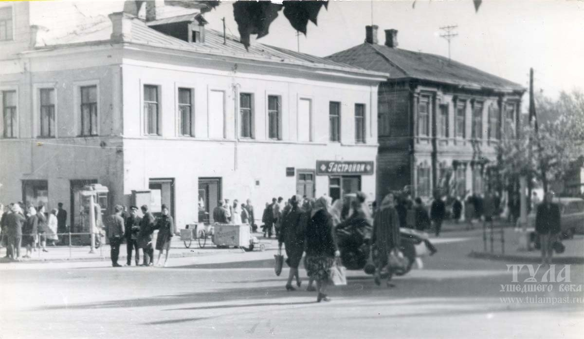 Улица Каминского в Туле в середине 1960-х годов | ПАНТОГРАФ | Дзен