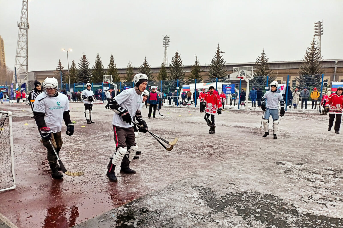 Хоккей на валенках