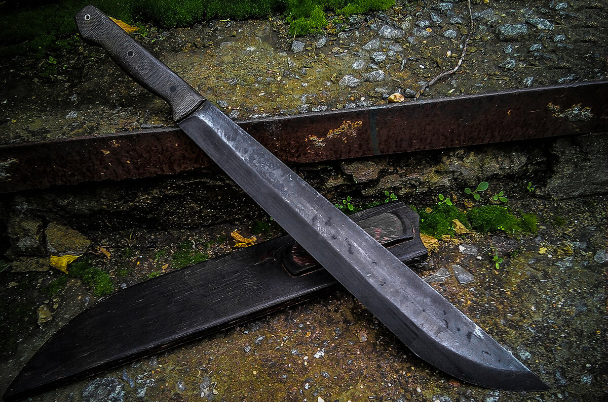 Делаем бритвенно-острый японский меч из обычной рессоры