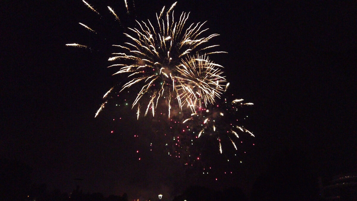 Салют в Минске в День Независимости (03.07.2021)