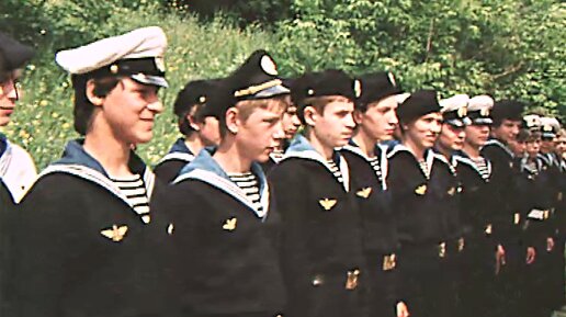 Курсанты детского речного пароходства. Эфир 22.07.1980 г.