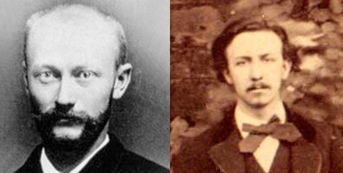 Морис Кэшлен(слева) и Эмиль Нугье(справа)