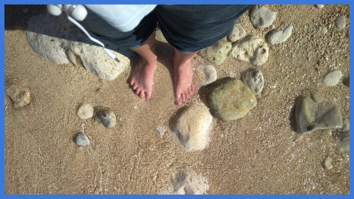 Нежный песок, мягкие волны, теплое море