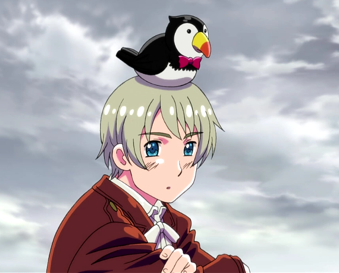 Исландия. Скрин из аниме.