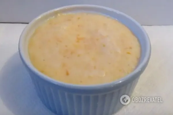 Суфле из тыквы 