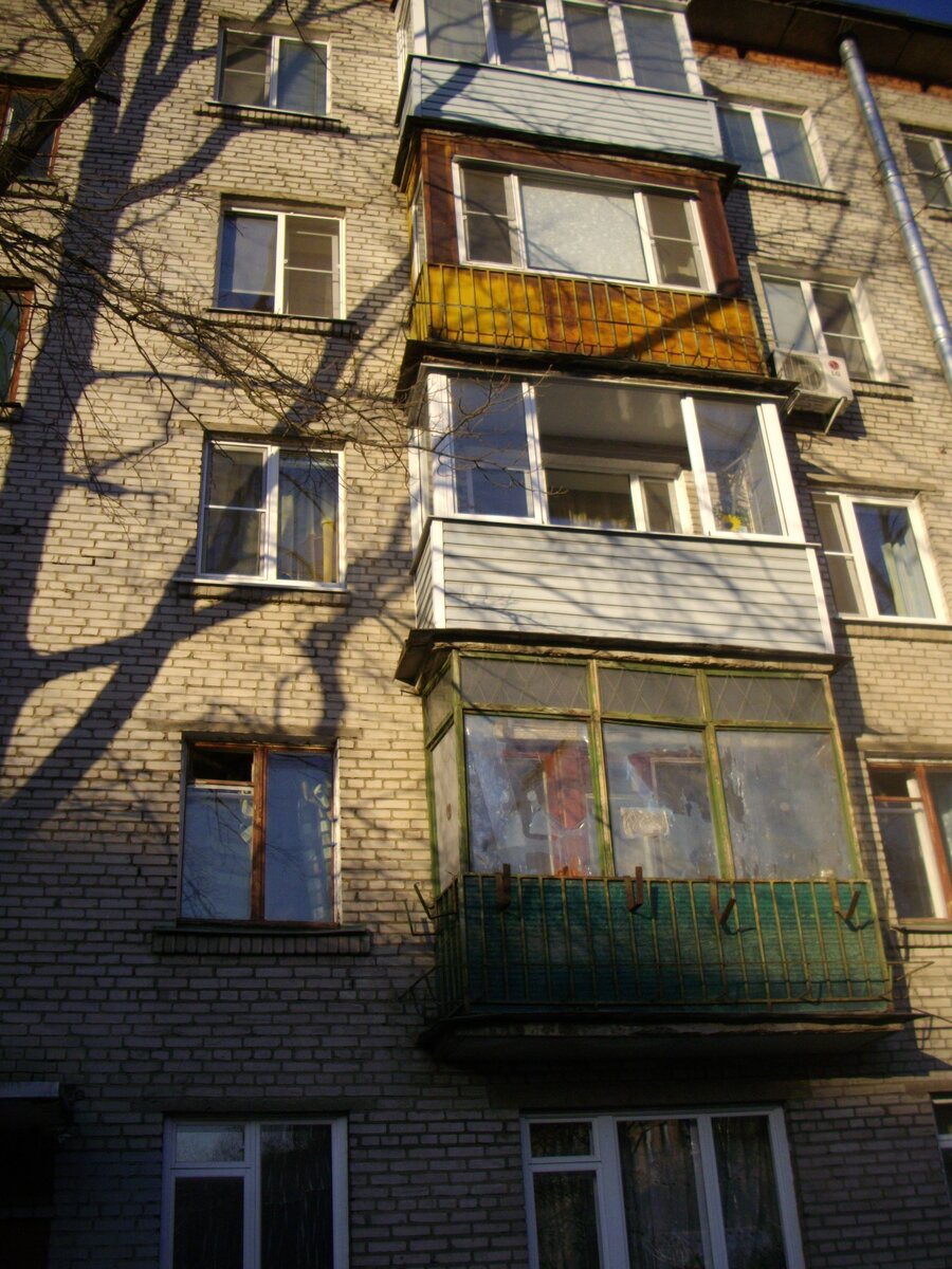 Кирпичная хрущевка