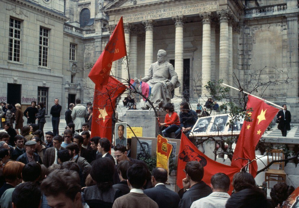 Красный май 1968 фото