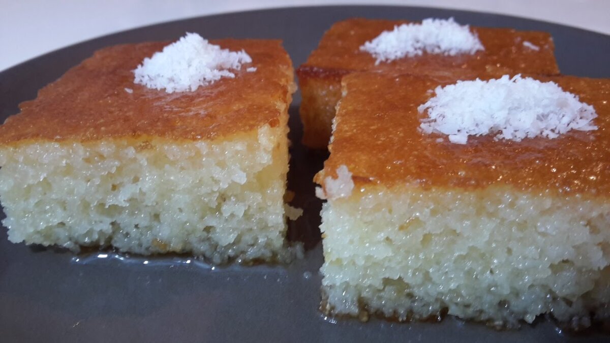 Турецкая сладость из манки