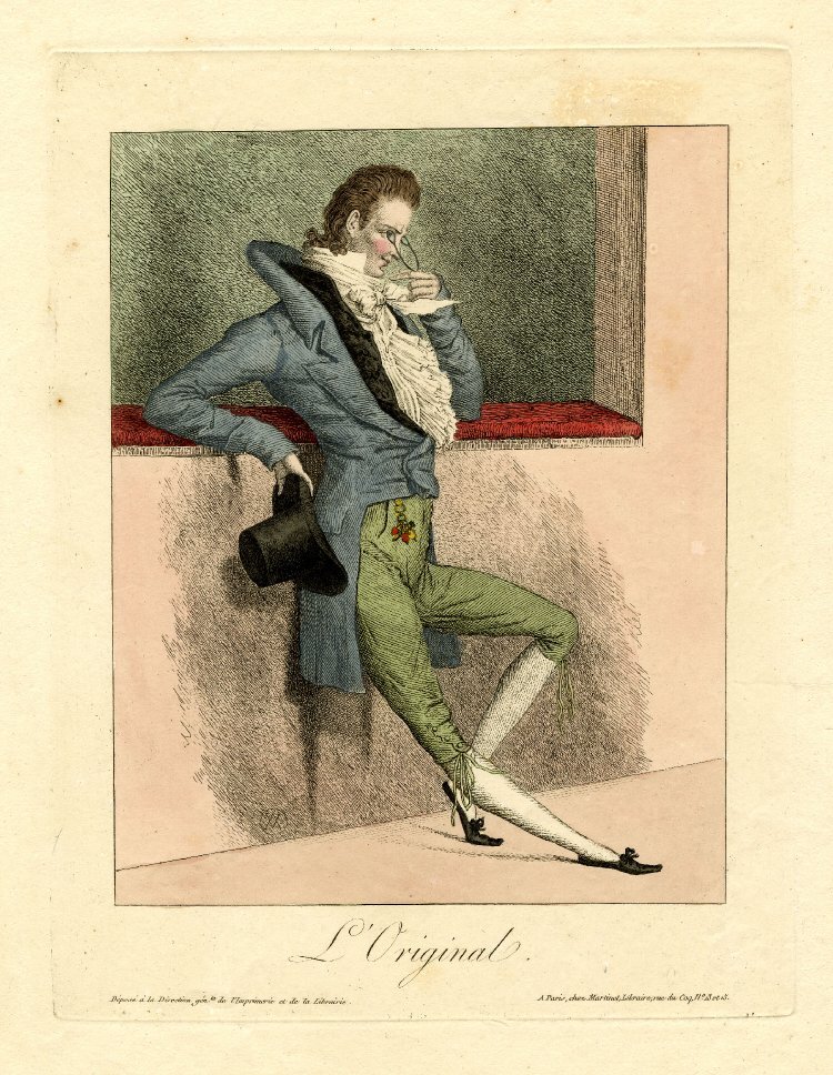 Карикатура на лорнера