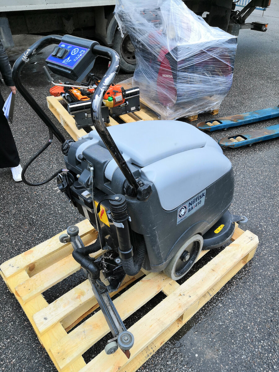 Поломоечные машины взятые в кредит