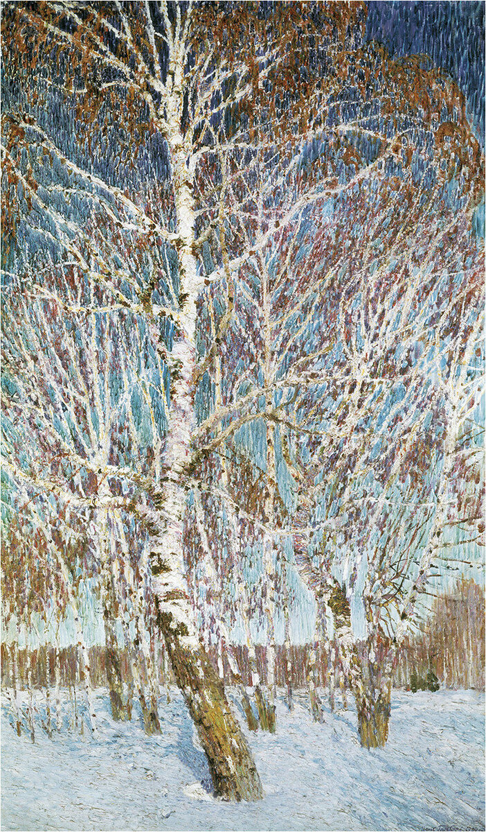 И. Грабарь. Февральская лазурь, 1904 год