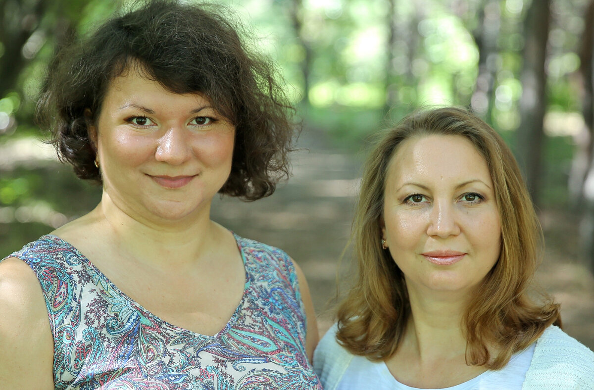 Елена Насырова и Юлия Жеребятьева