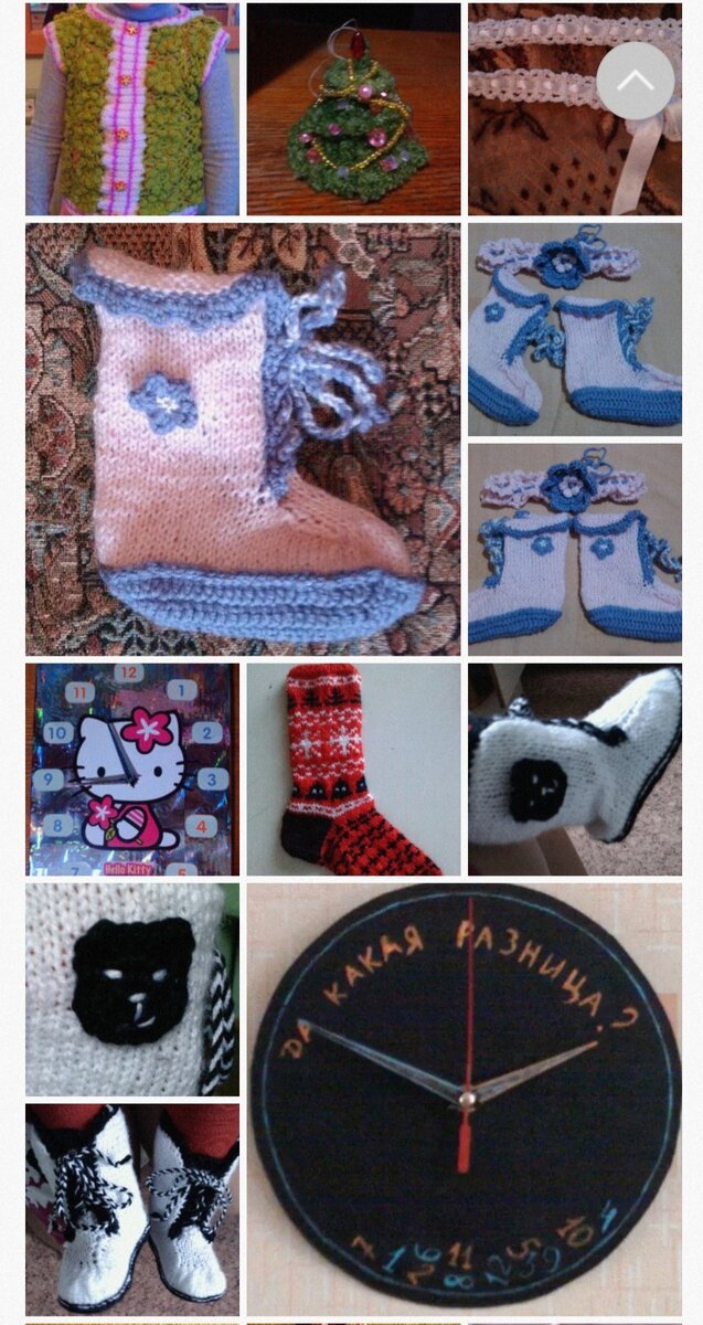 вязание и часы моего авторства
