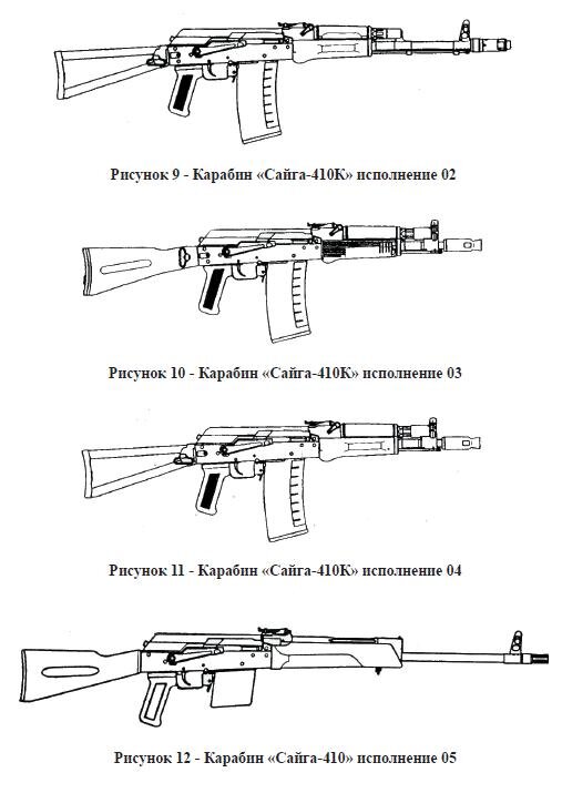 Ттх сайга 410