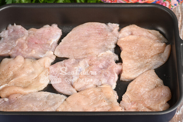 Куриные отбивные в духовке - рецепты с фото