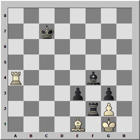 Задание №339. Чёрные начинают и выигрывают