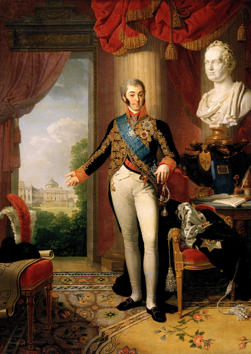 Портрет графа Н. П. Шереметева, 1819 (В. Л. Боровиковский )