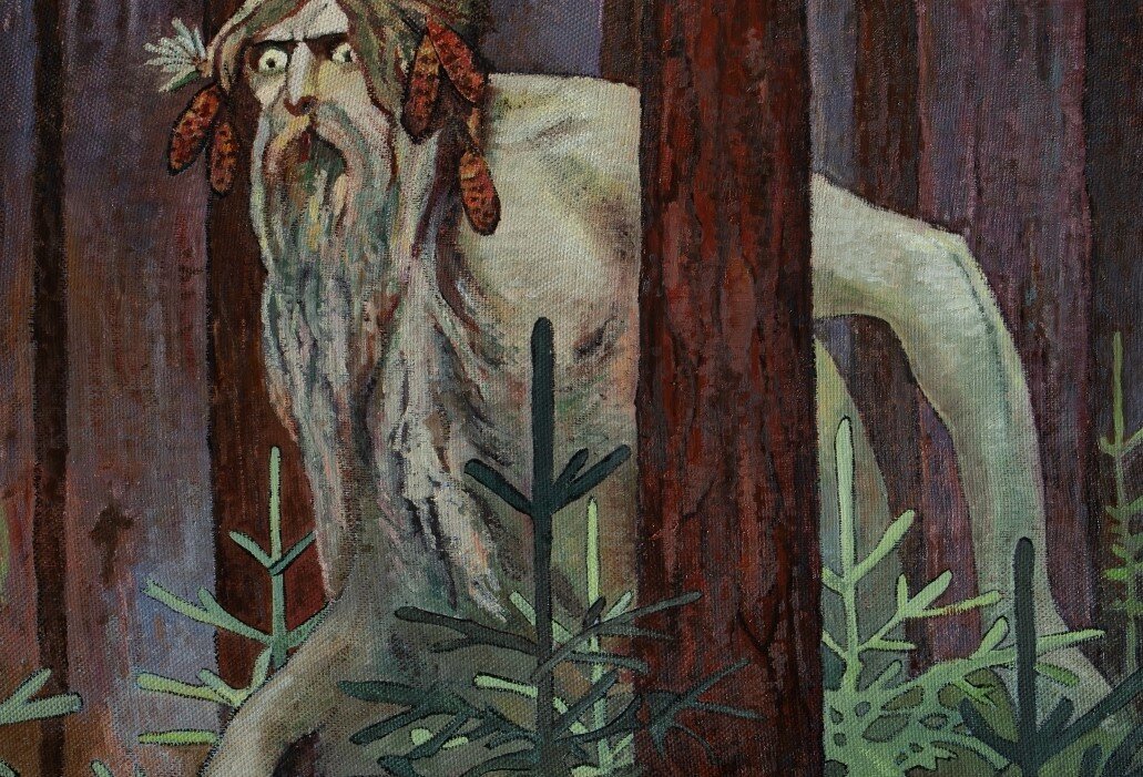 Н. Н. Брут. Леший, 1906 год. Обложка одноимённого сатирического журнала