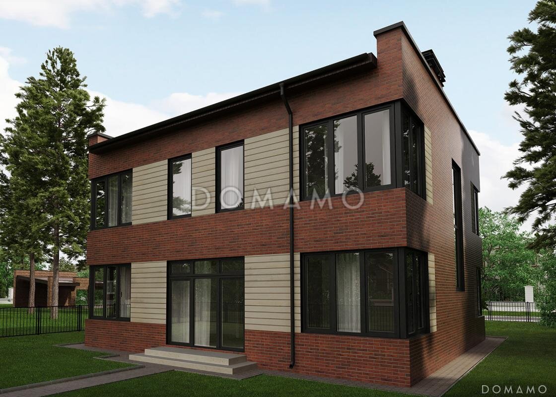 Проект D460 — вид со стороны гостиной